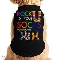 Rock Your Socks World Down Syndrome Awareness Doggie Tank thumb 0