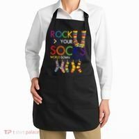 Rock Your Socks World Down Syndrome Awareness Apron thumb 2