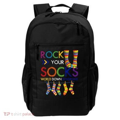 Rock Your Socks World Down Syndrome Awareness Backpack