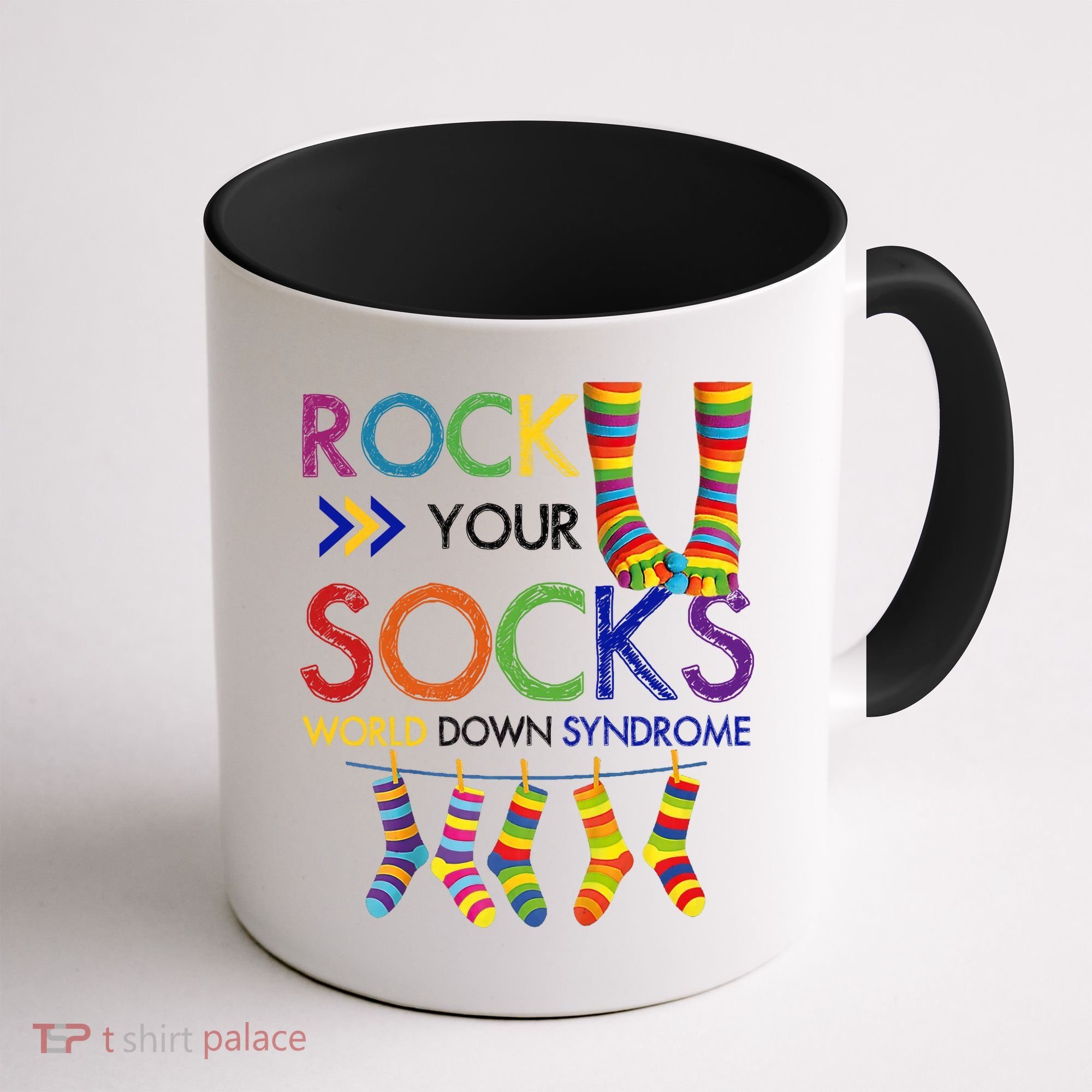 Rock Your Socks World Down Syndrome Awareness Coffee Mug