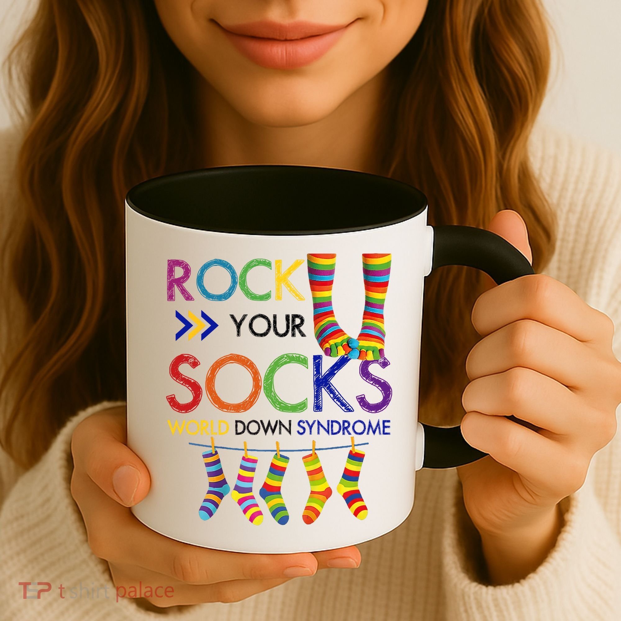 Rock Your Socks World Down Syndrome Awareness Coffee Mug