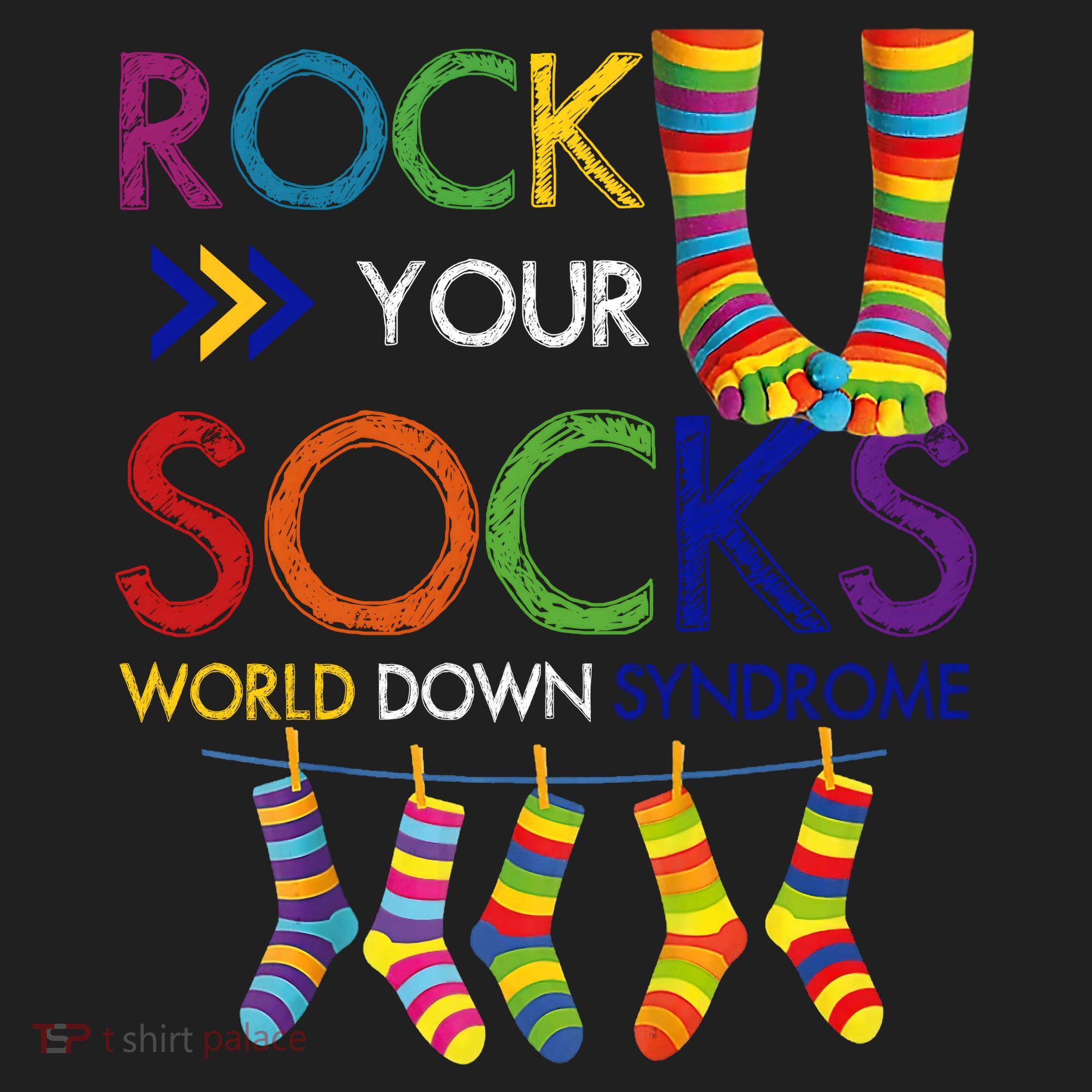 Rock Your Socks World Down Syndrome Awareness Tumbler