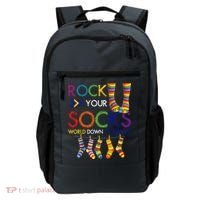 Rock Your Socks World Down Syndrome Awareness Backpack thumb 0