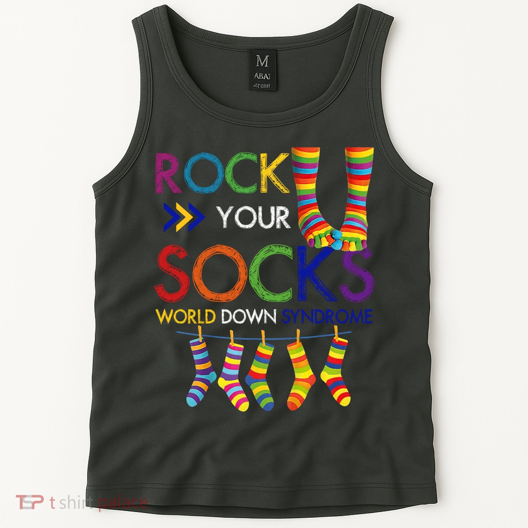 Rock Your Socks World Down Syndrome Awareness Tank Top