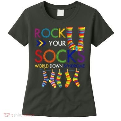 Rock Your Socks World Down Syndrome Awareness Women's T-Shirt