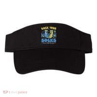Rock Your Socks Down Syndrome Awareness Sped Teacher Women Visor thumb 0