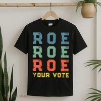 Roe Your Vote Pro Choice Vintage Retro T-Shirt thumb 2