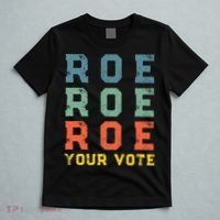 Roe Your Vote Pro Choice Vintage Retro T-Shirt thumb 5