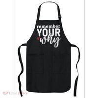 Remember Your Why Inspirational Apron thumb 0
