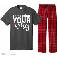 Remember Your Why Inspirational Pajama Set thumb 0