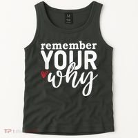 Remember Your Why Inspirational Tank Top thumb 2