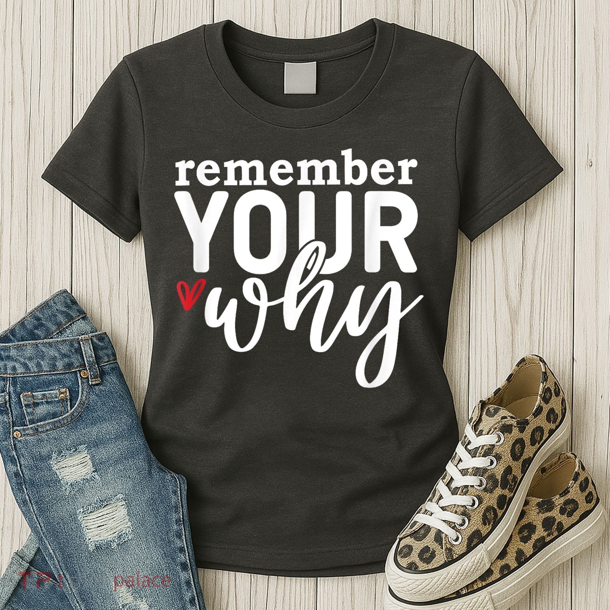 Remember Your Why Inspirational Women's T-Shirt