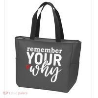 Remember Your Why Inspirational Tote Bag thumb 3