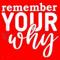 Remember Your Why Inspirational Santa Hat thumb 1