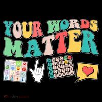 Retro Your Words Matters Speech Therapy Specialist Coffee Mug thumb 5