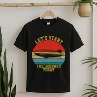 Retro Zeppelin 70s 80s Dirigible Airship Zepelin Zepplin T-Shirt thumb 2