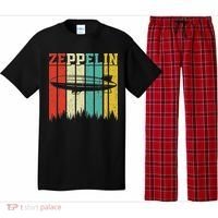 Retro Zeppelin 70s 80s Dirigible Airship Zepelin Zepplin Pajama Set thumb 0