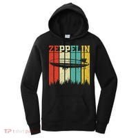Retro Zeppelin 70s 80s Dirigible Airship Zepelin Zepplin Women's Hoodie thumb 0