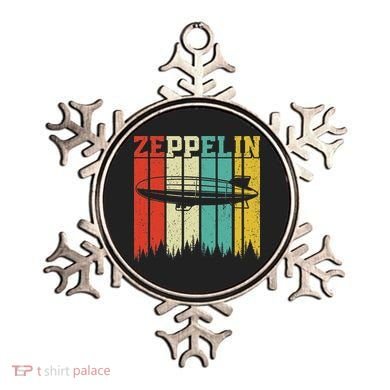 Retro Zeppelin 70s 80s Dirigible Airship Zepelin Zepplin Ornament