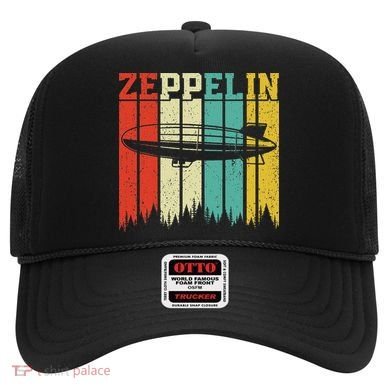 Retro Zeppelin 70s 80s Dirigible Airship Zepelin Zepplin Hat
