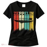 Retro Zeppelin 70s 80s Dirigible Airship Zepelin Zepplin Women's T-Shirt thumb 0