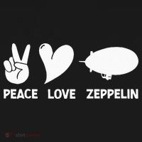 Retro Zeppelin 70s 80s Dirigible Airship Zepelin Zepplin Bucket Hat thumb 4