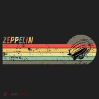 Retro Zeppelin 70s 80s Dirigible Women's Sweatshirt thumb 2