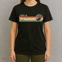 Retro Zeppelin 70s 80s Dirigible T-Shirt thumb 4