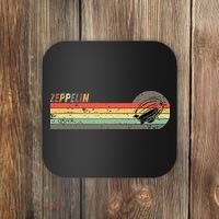 Retro Zeppelin 70s 80s Dirigible Coaster thumb 0