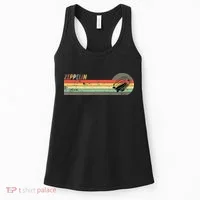 Retro Zeppelin 70s 80s Dirigible Women's Tank Top thumb 0