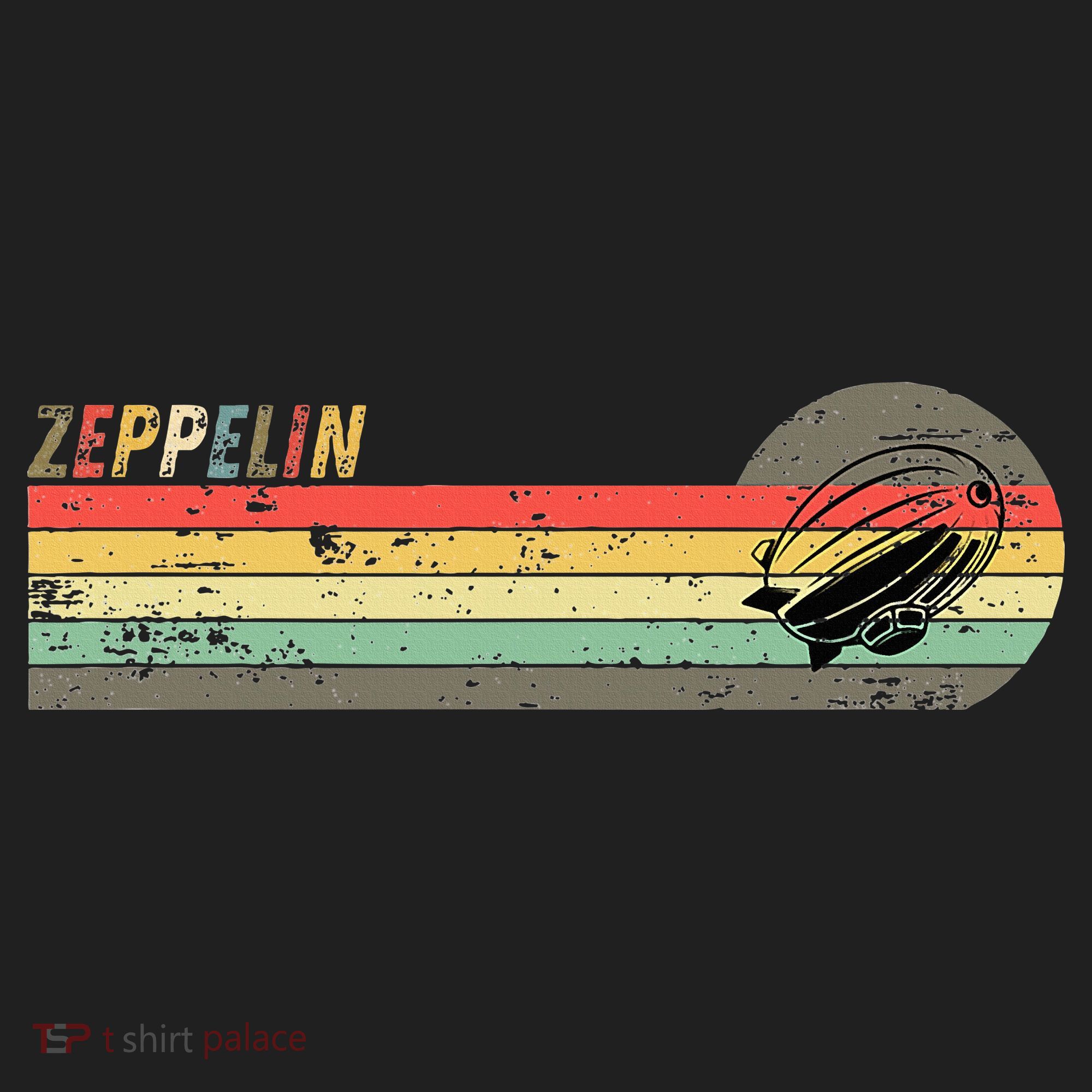 Retro Zeppelin 70s 80s Dirigible Hat
