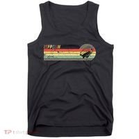 Retro Zeppelin 70s 80s Dirigible Tank Top thumb 0