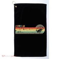Retro Zeppelin 70s 80s Dirigible Golf Towel thumb 0