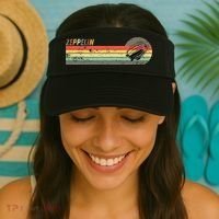Retro Zeppelin 70s 80s Dirigible Visor thumb 2