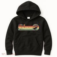 Retro Zeppelin 70s 80s Dirigible Kids Hoodie thumb 0
