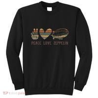 Retro Zeppelin 70s Dirigible Blimp Airship Zepelin Sweatshirt thumb 0