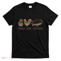 Retro Zeppelin 70s Dirigible Blimp Airship Zepelin T-Shirt thumb 0