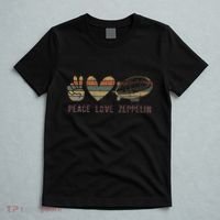 Retro Zeppelin 70s Dirigible Blimp Airship Zepelin T-Shirt thumb 5