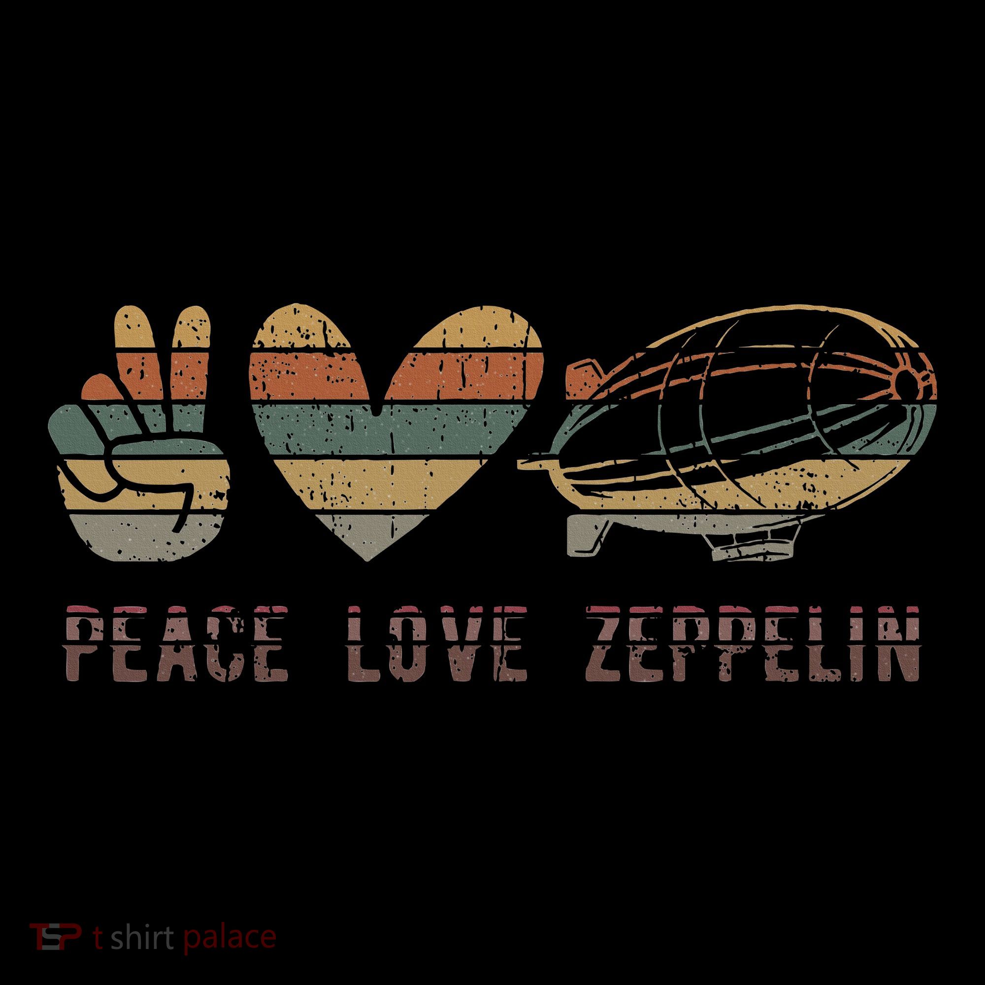 Retro Zeppelin 70s Dirigible Blimp Airship Zepelin Women's Hoodie