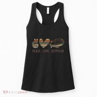 Retro Zeppelin 70s Dirigible Blimp Airship Zepelin Women's Tank Top thumb 0