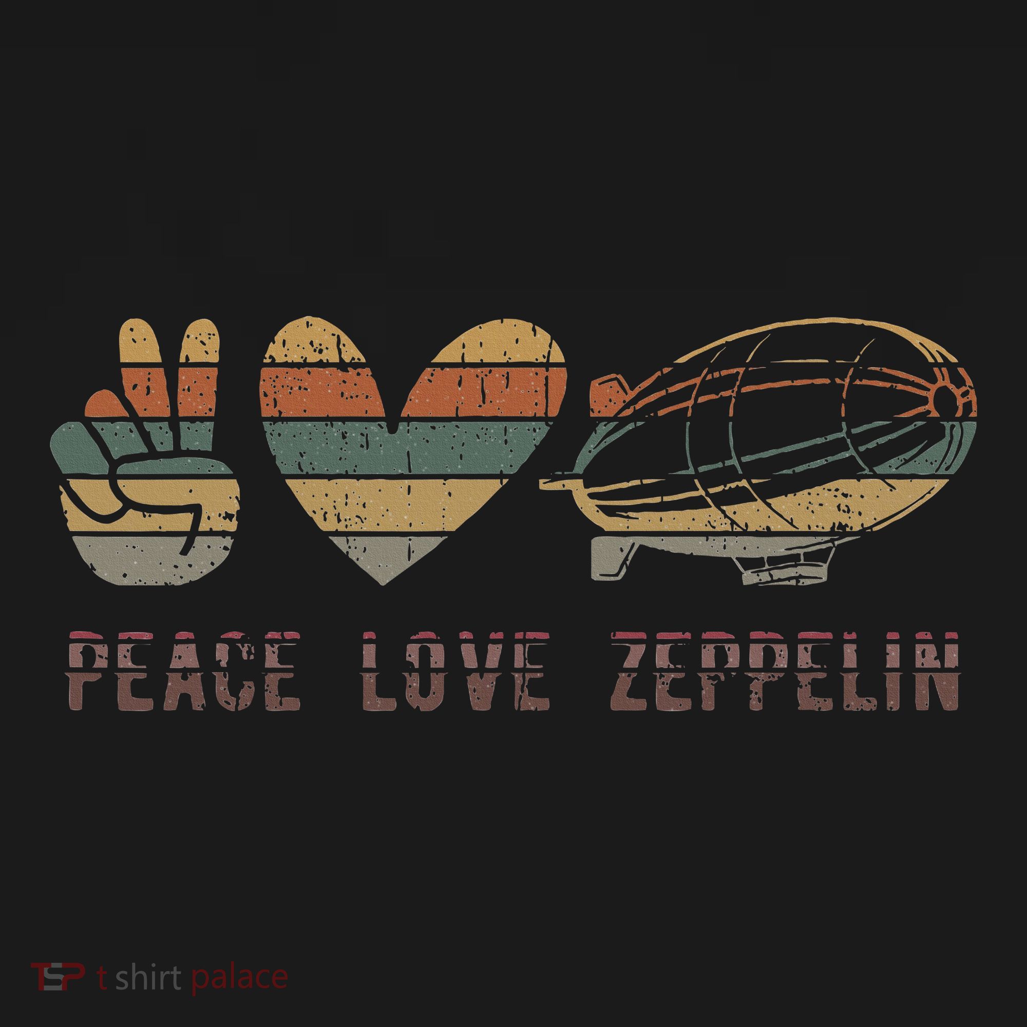 Retro Zeppelin 70s Dirigible Blimp Airship Zepelin Women's Tank Top