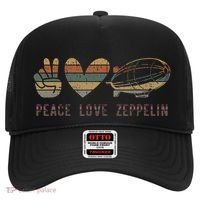 Retro Zeppelin 70s Dirigible Blimp Airship Zepelin Hat thumb 0