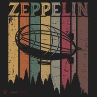 Retro Zeppelin 70s 80s Dirigible Airship Zepelin Zepplin Women's Sweatshirt thumb 2