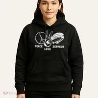 Retro Zeppelin 70s 80s Dirigible Airship Zepelin Zepplin Hoodie thumb 5