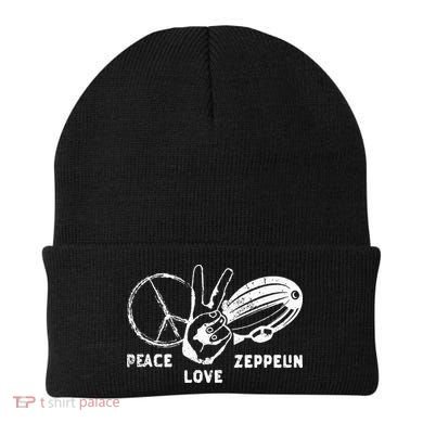 Retro Zeppelin 70s 80s Dirigible Airship Zepelin Zepplin Beanie