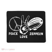 Retro Zeppelin 70s 80s Dirigible Airship Zepelin Zepplin Mousepad thumb 0