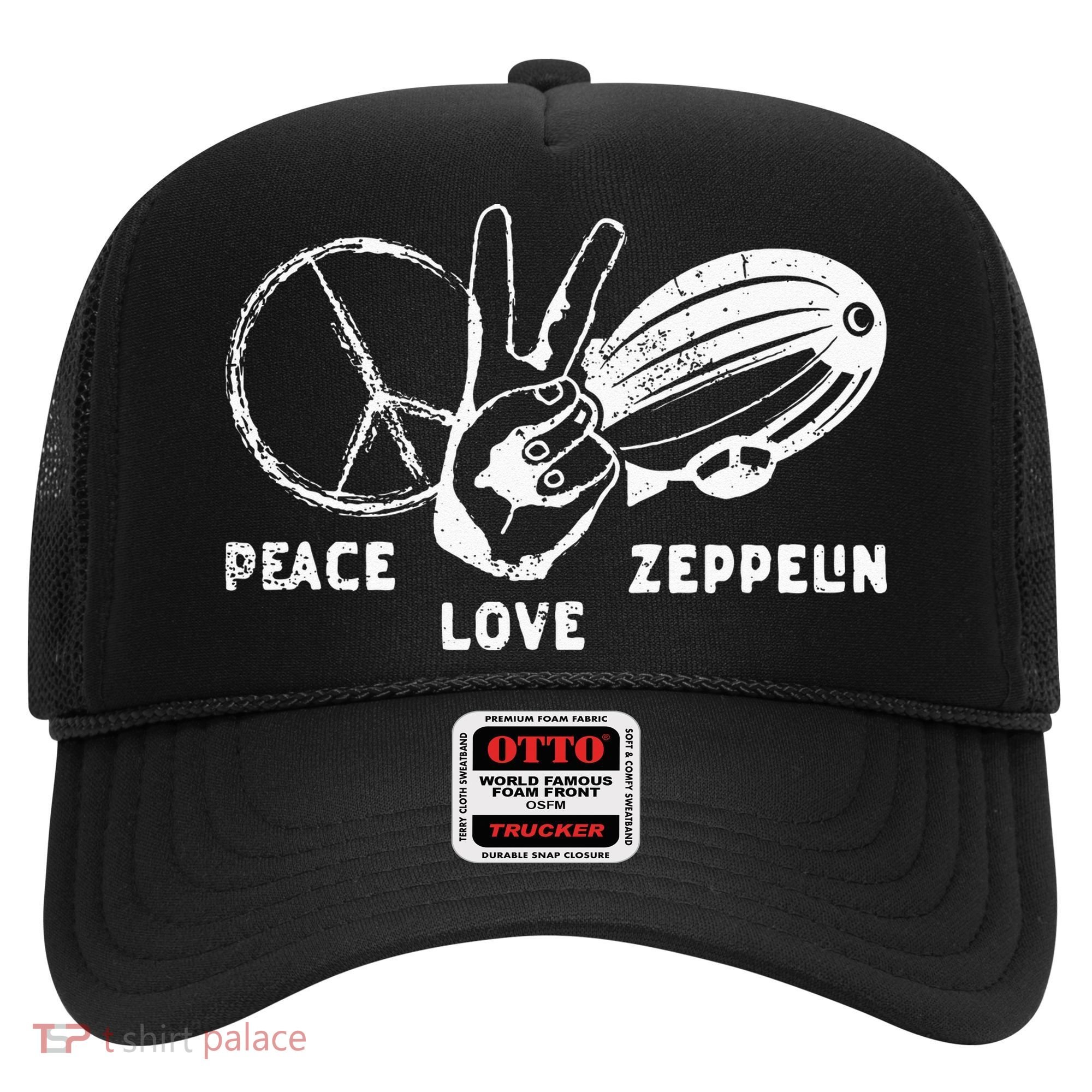 Retro Zeppelin 70s 80s Dirigible Airship Zepelin Zepplin Hat