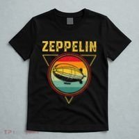 Retro Zeppelin Funny Dirigible Blimp Airship 70s 80s T-Shirt thumb 5