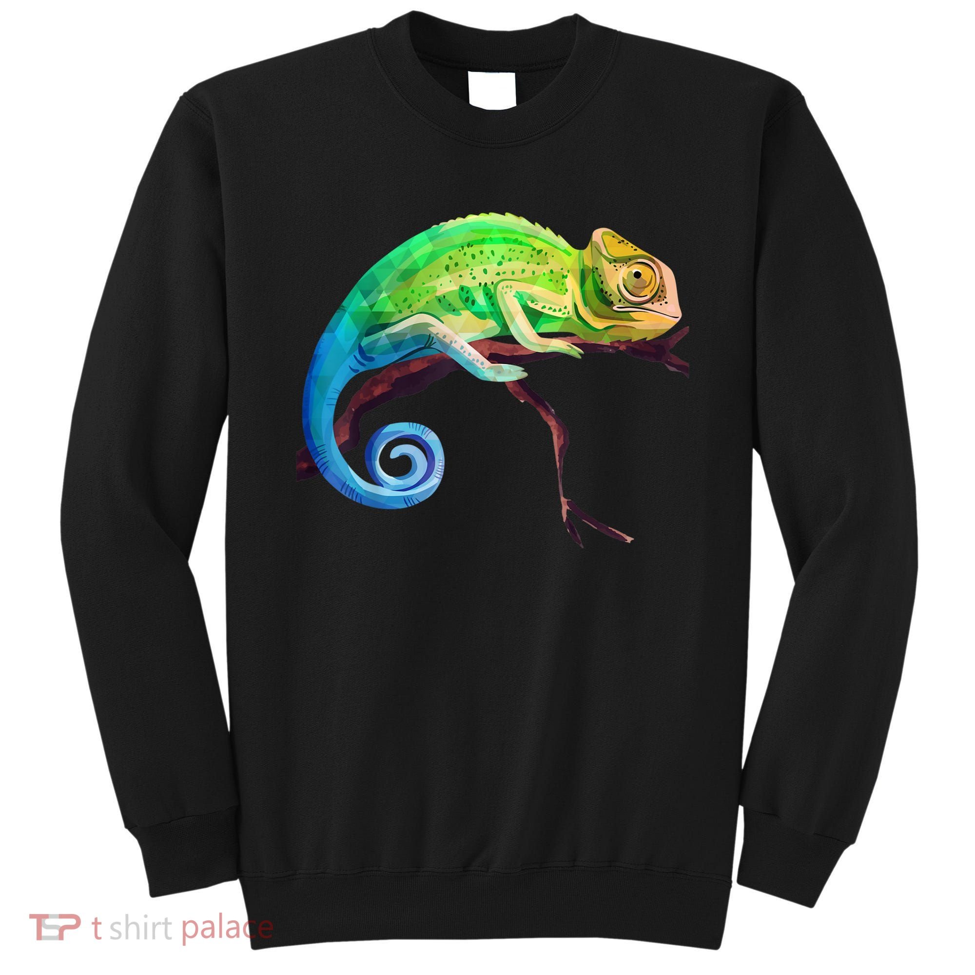 Reptile Zoo Keeper Idea Lizard Safari Chameleon Sweatshirt