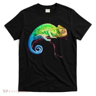 Reptile Zoo Keeper Idea Lizard Safari Chameleon T-Shirt